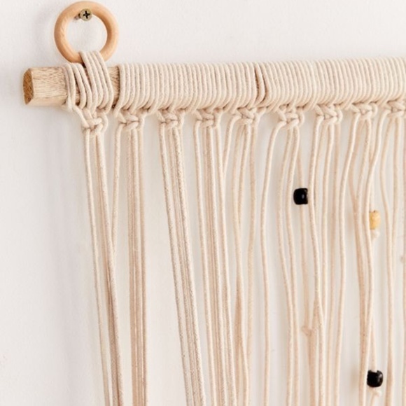 Urban Outfitters Rosalie Macrame Hanging Wall Shelf - Picture 3 of 3